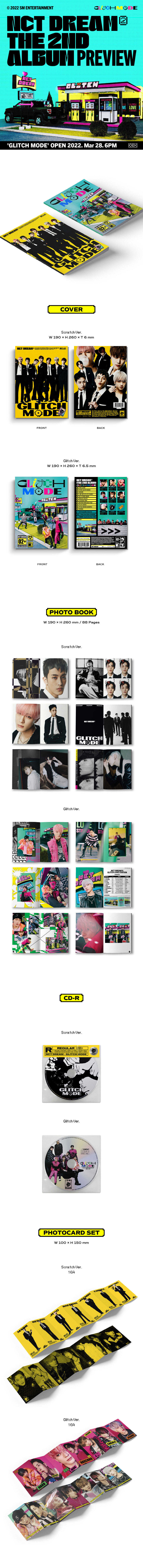 NCT DREAM 2nd Album Glitch Mode