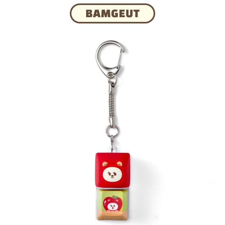 TXT  Hey! APPUL PPULBATU OFFICIAL MD Keycap Keyring Apple Version