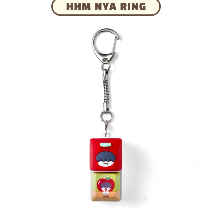 TXT  Hey! APPUL PPULBATU OFFICIAL MD Keycap Keyring Apple Version