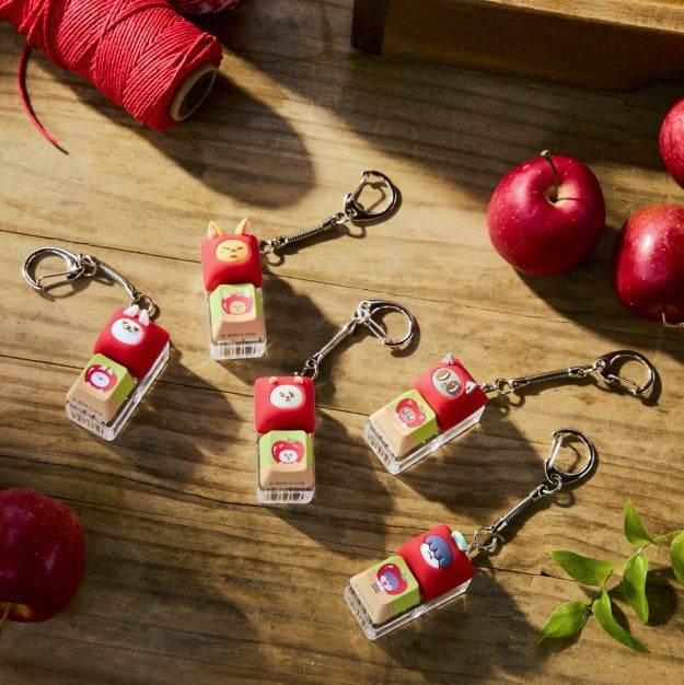 TXT  Hey! APPUL PPULBATU OFFICIAL MD Keycap Keyring Apple Version