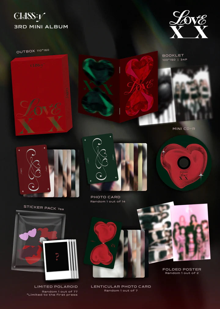 CLASS:y 3rd Mini Album LOVE XX