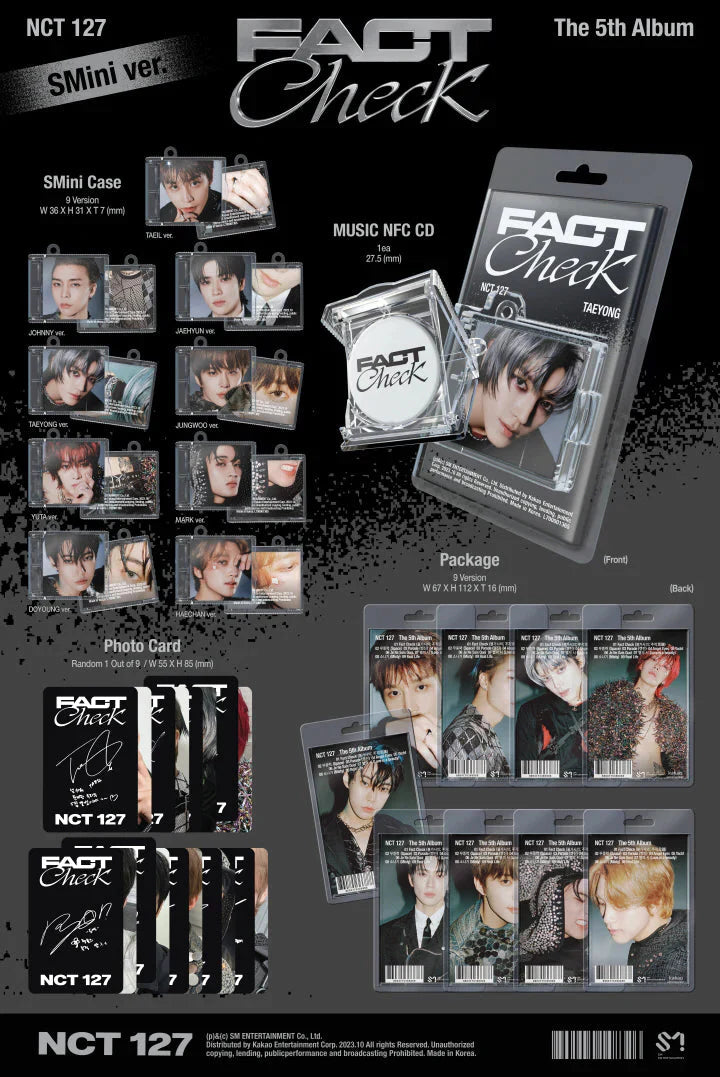 NCT 127 5th Full Album Fact Check (SMini Version)