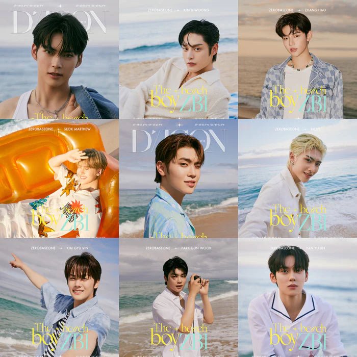 DICON VOLUME N°15 ZEROBASEONE : The Beach BoyZB1 Member Version – Dicon (Sung Han Bin / / ) | HobiEgo