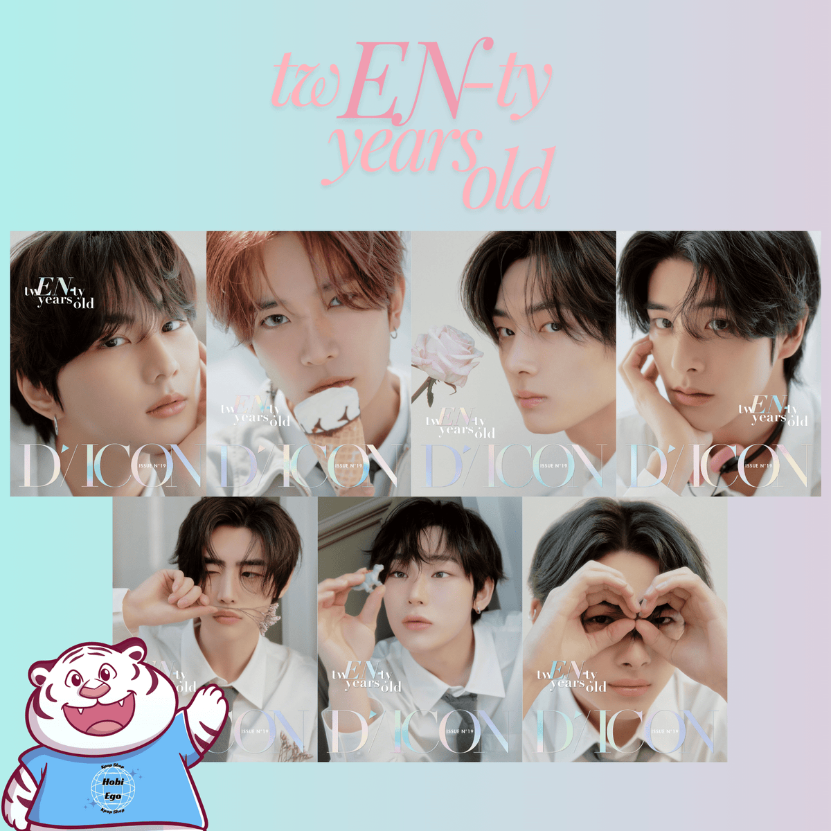 DICON VOLUME N°19 ENHYPEN : tw(EN-)ty years old – HobiEgo