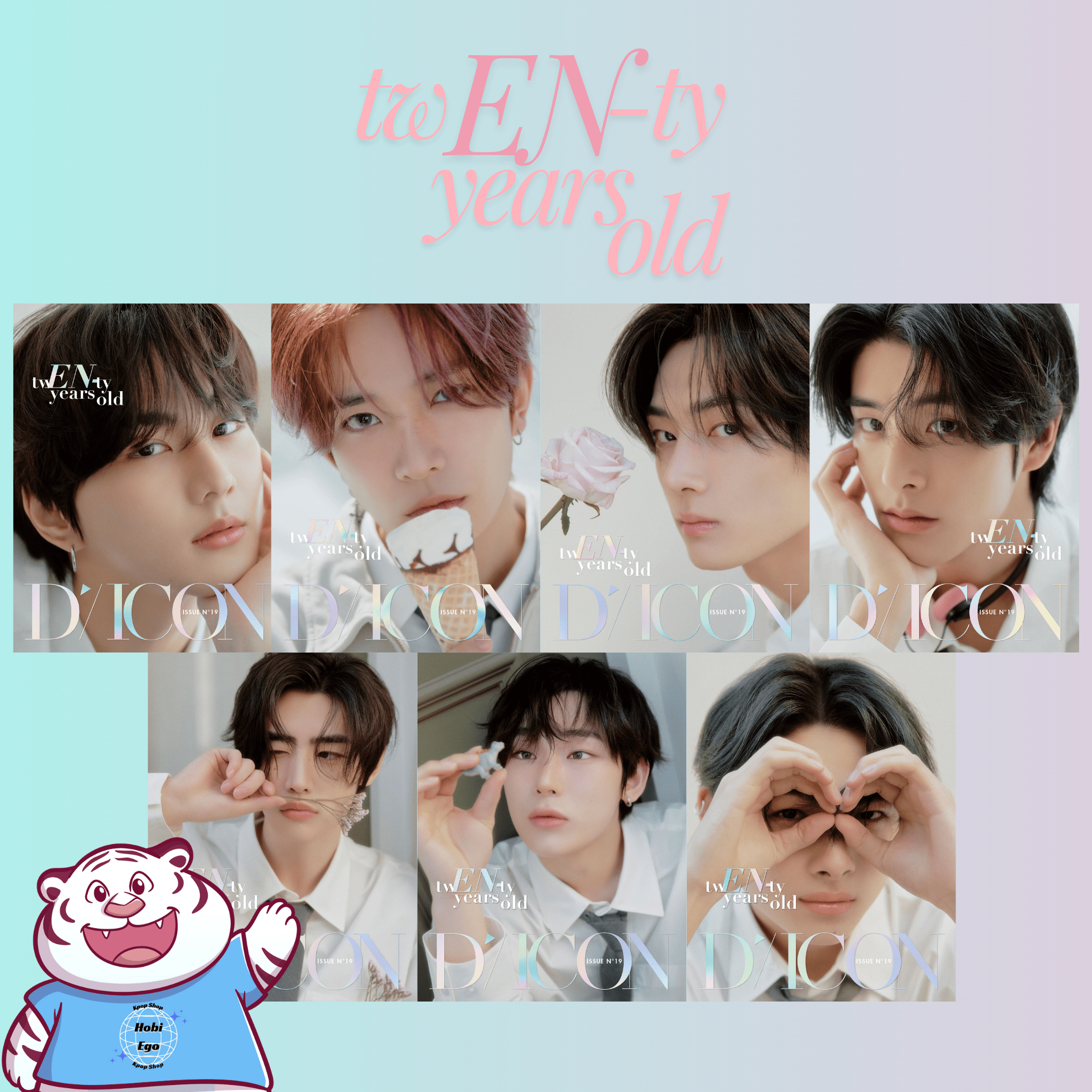 DICON VOLUME N°19 ENHYPEN : tw(EN - )ty years old (Member Version) – Dicon (Jungwon / / ) | HobiEgo