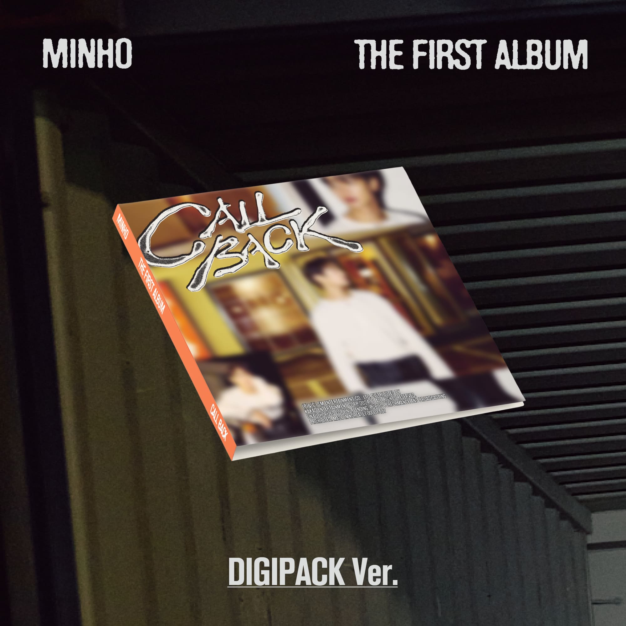 PRE-ORDER MINHO 1st Album CALL BACK (Digipack Version)