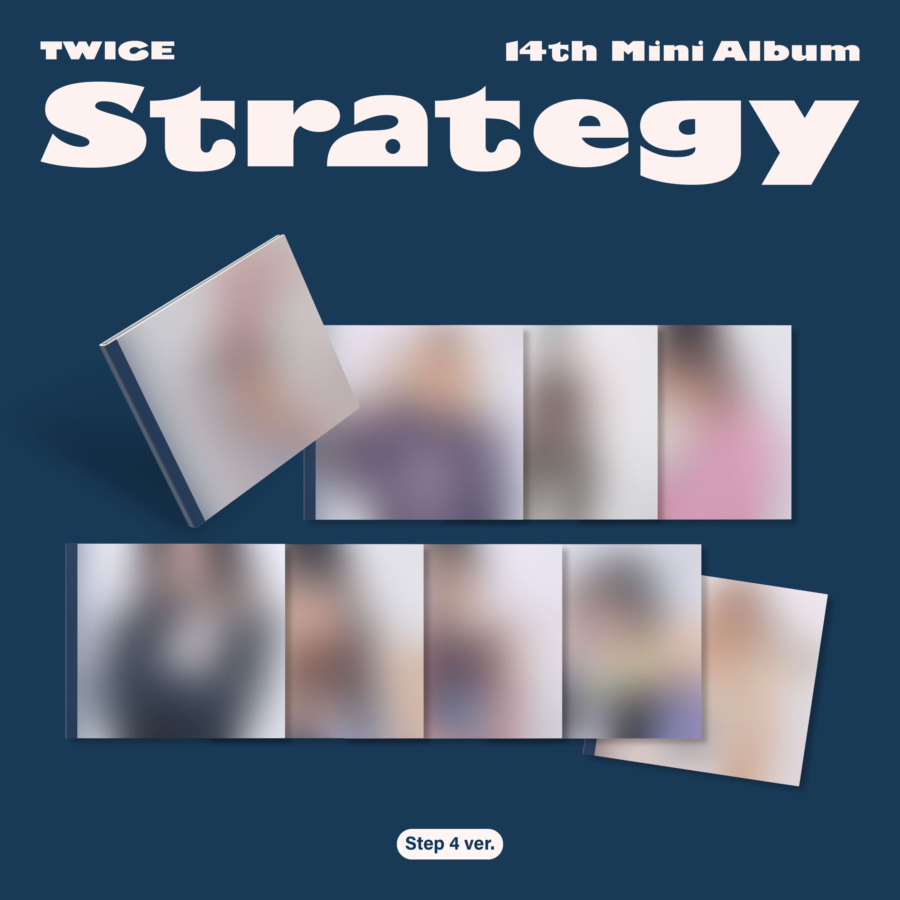 PRE-ORDER TWICE 14th Mini Album STRATEGY (Step 4 Version)