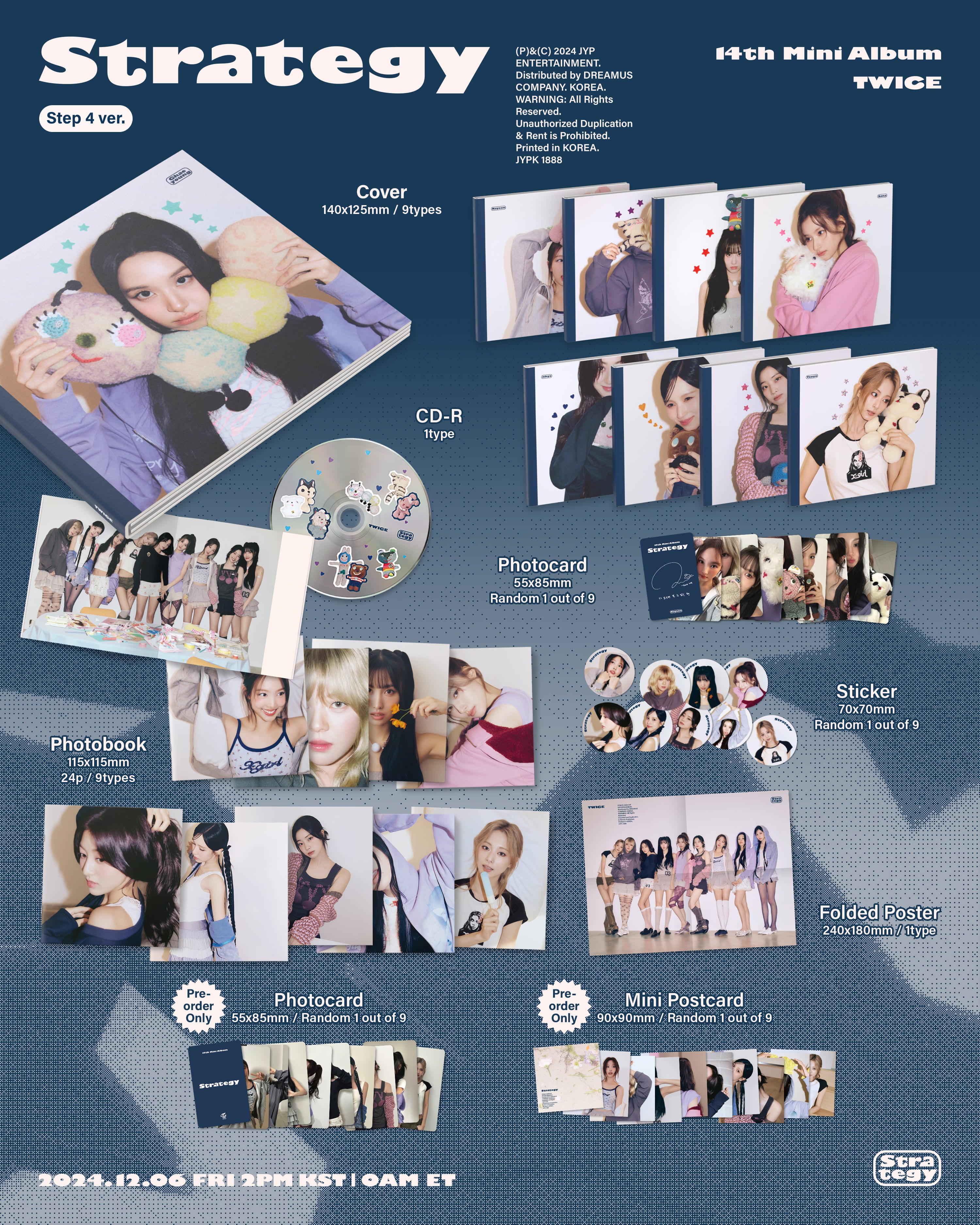 TWICE 14th Mini Album STRATEGY (Step 4 Version)