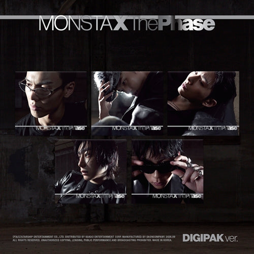 MONSTA X EP Album The Phase (DIGIPACK Version)