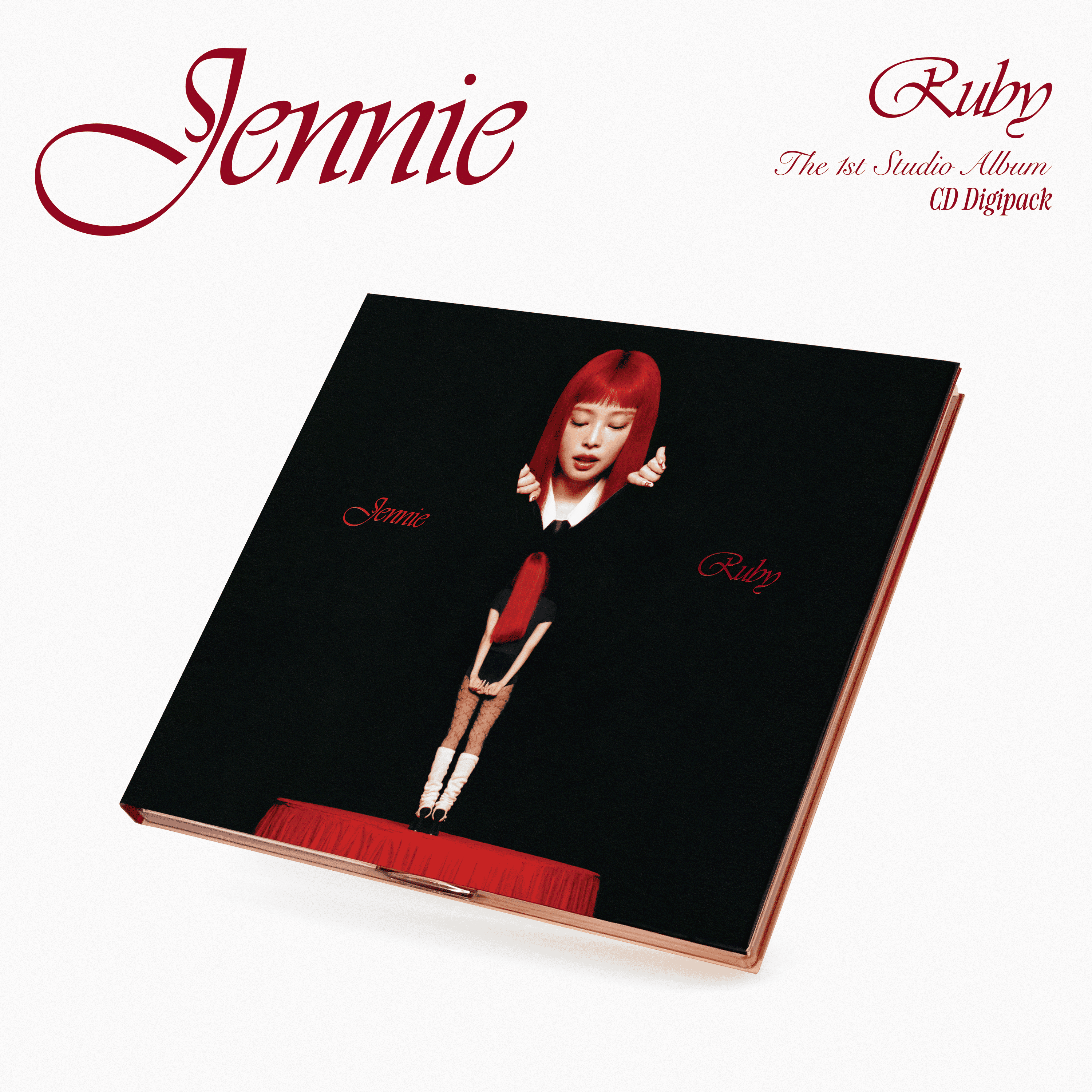 PRE-ORDER JENNIE 1st Studio Album Ruby (Digipack Version)