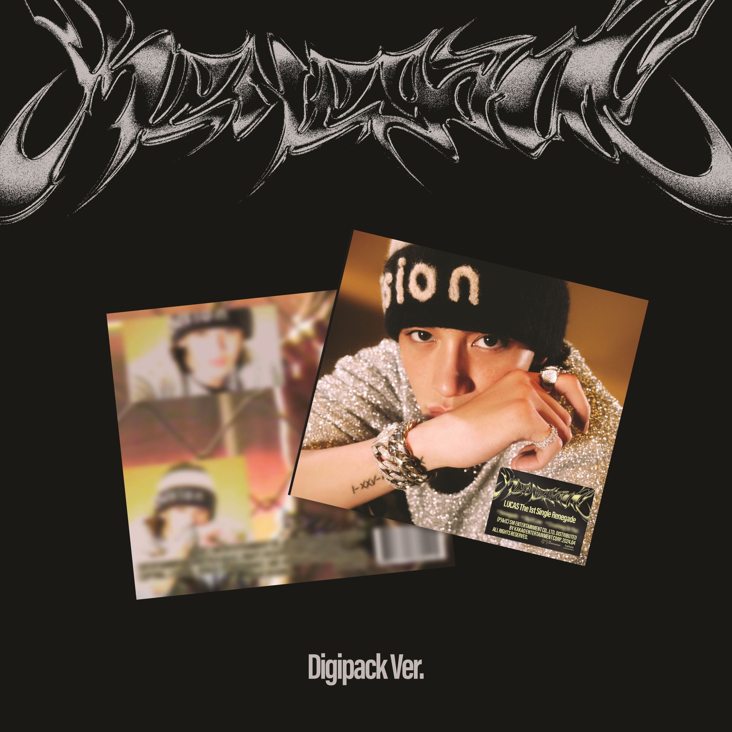 LUCAS 1st Single Album Renegade (Digipack Version)