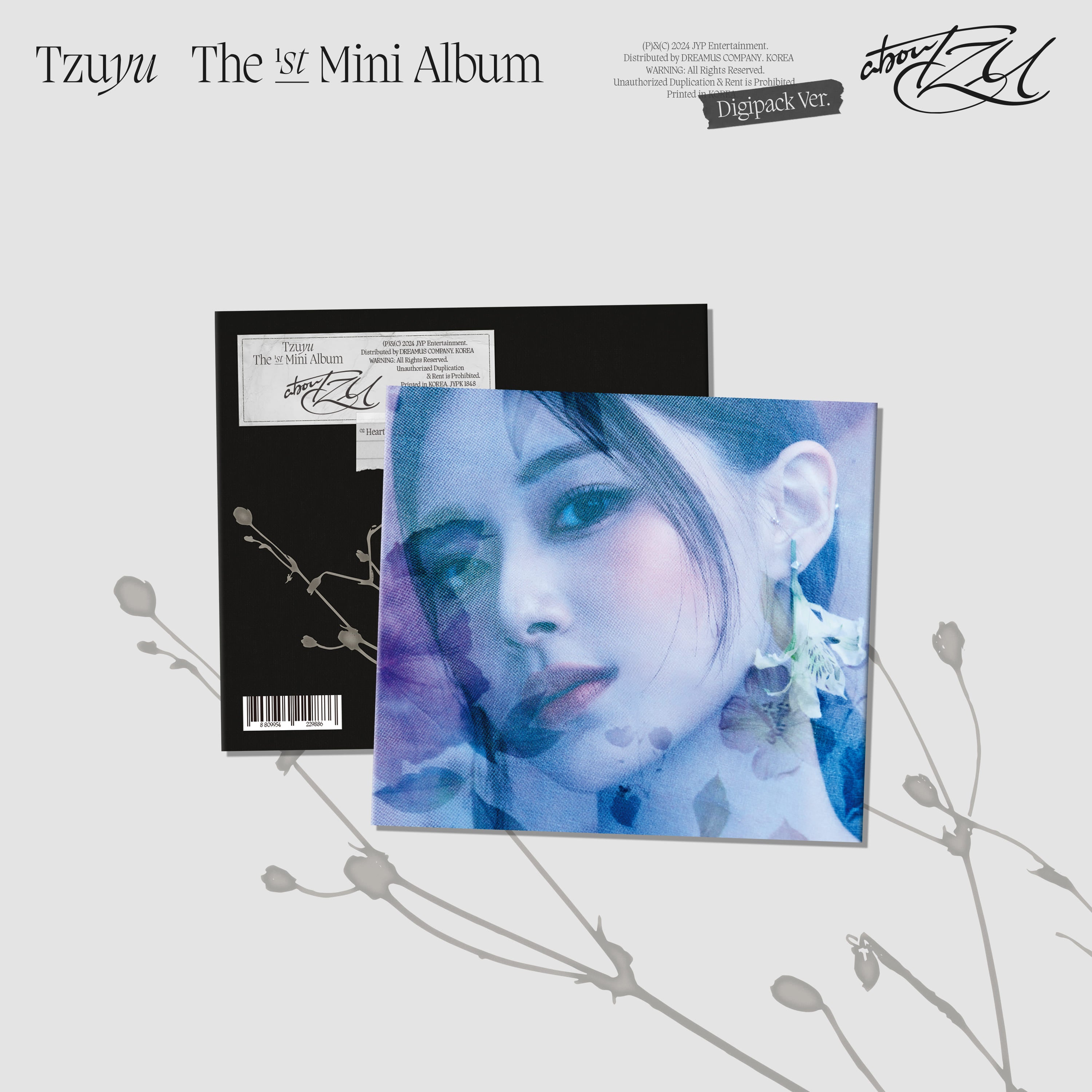 TZUYU (TWICE) 1st Mini Album abouTZU (Digipack Version)