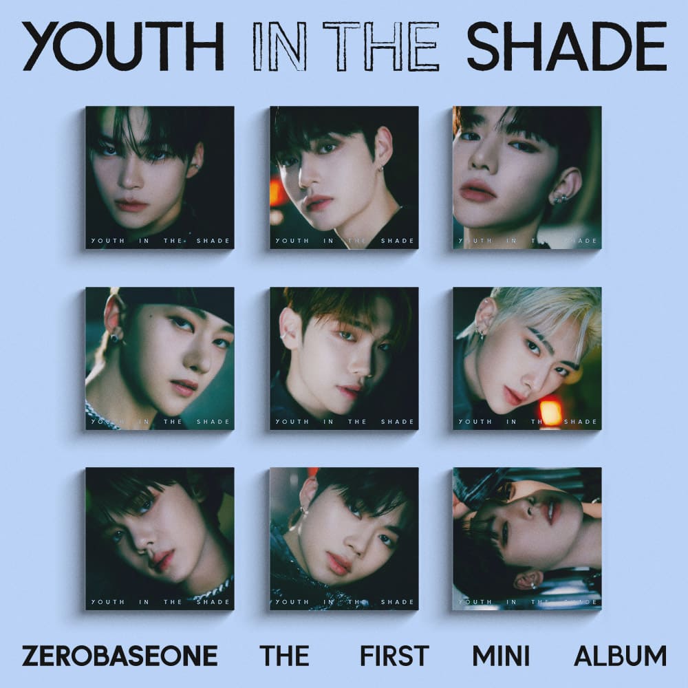 ZEROBASEONE 1st Mini Album YOUTH IN THE SHADE (Digipack Version)(Jump Up Gift Version)