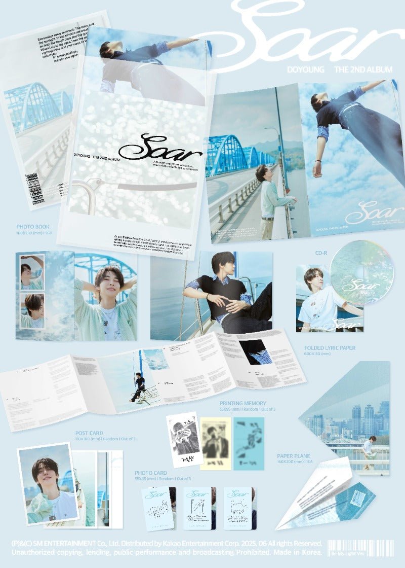DOYOUNG NCT 2nd Mini Album Soar (Be My Light Version) – album ( / / ) | HobiEgo