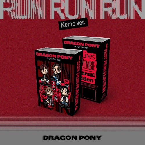 Dragon Pony 3rd EP Album RUN RUN RUN (NEMO ALBUM) – album 8804775465246 ( / / ) | HobiEgo K - pop Shop