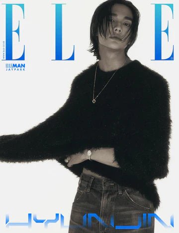 ELLE 2024.MAY COVER : STRAY KIDS HYUNJIN MAGAZINE – magazines (B (BLUE) / / ) | HobiEgo