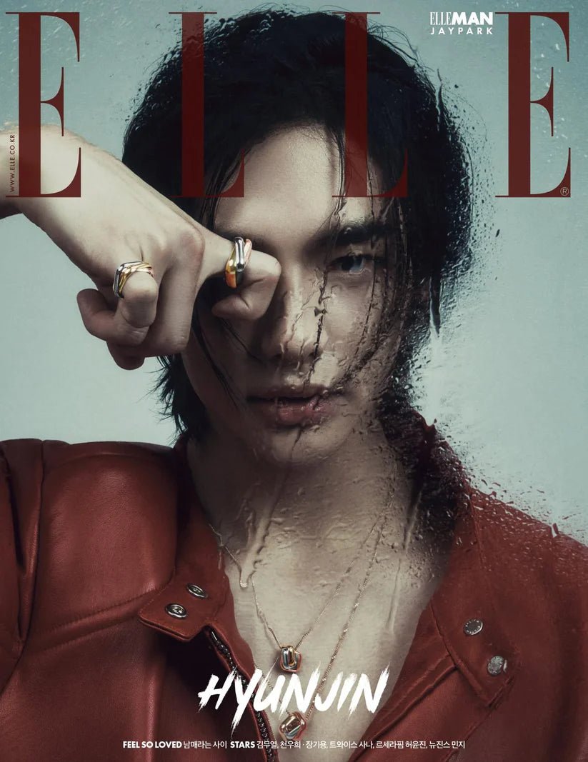 ELLE 2024.MAY COVER : STRAY KIDS HYUNJIN MAGAZINE – magazines (F (RED) / / ) | HobiEgo