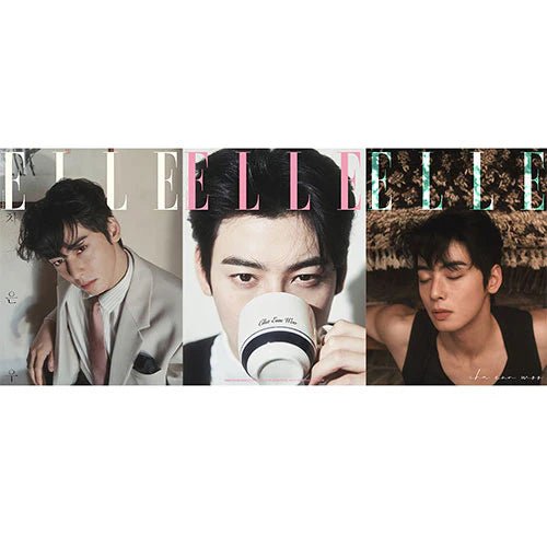 ELLE February 2025 Cha Eun Woo – magazines (A (WHITE) / / ) | HobiEgo