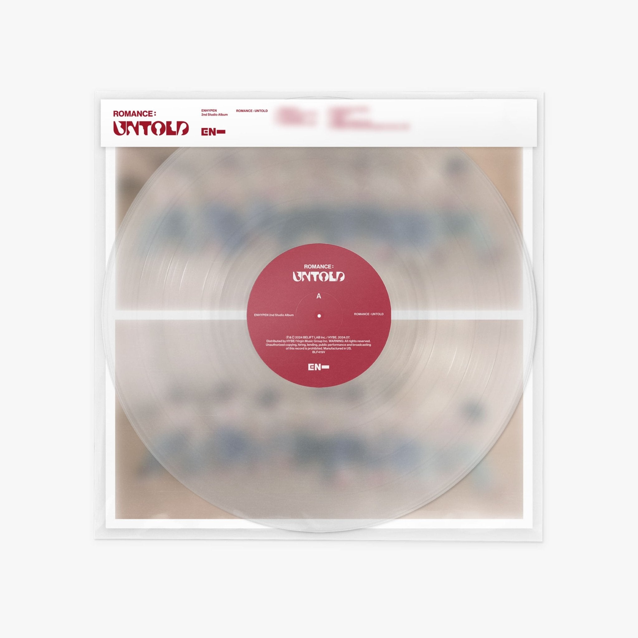 ENHYPEN 2nd Album ROMANCE : UNTOLD (Vinyl Version) – album ( / / ) | HobiEgo