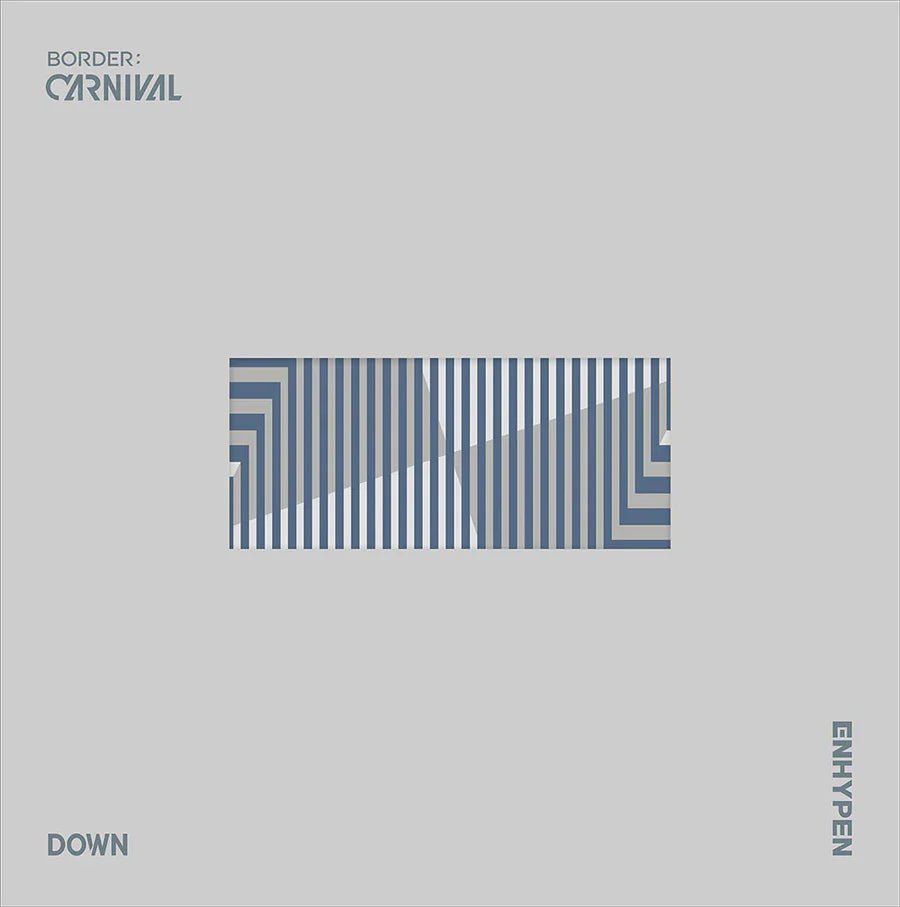ENHYPEN 2nd Mini Album BORDER : CARNIVAL – album (DOWN (WHITE) / / ) | HobiEgo