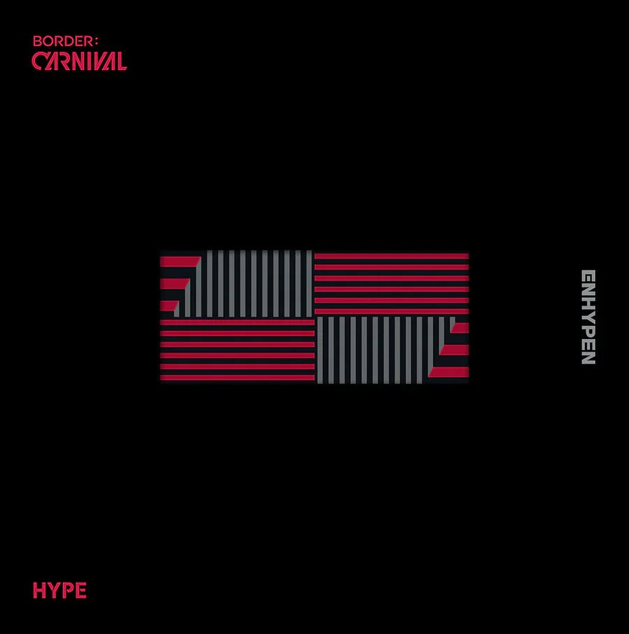 ENHYPEN 2nd Mini Album BORDER : CARNIVAL – album (HYPE (BLACK) / / ) | HobiEgo