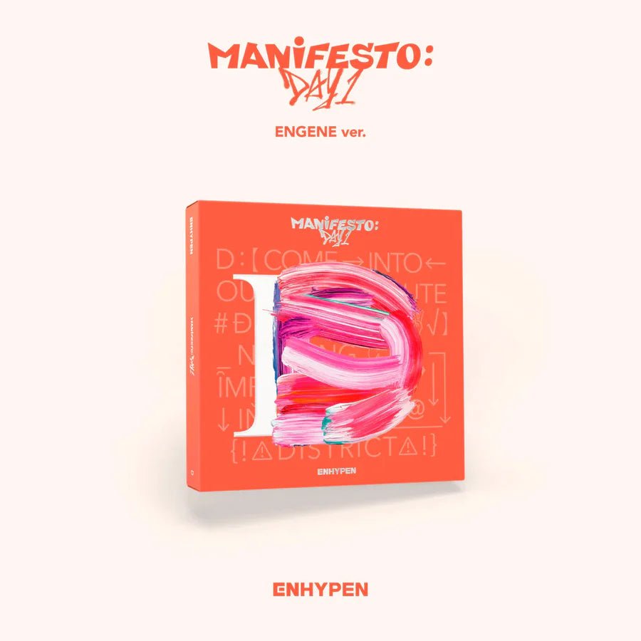 ENHYPEN 3rd Mini Album MANIFESTO : DAY 1 (ENGENE Version) – album (D (PEACH) / / ) | HobiEgo
