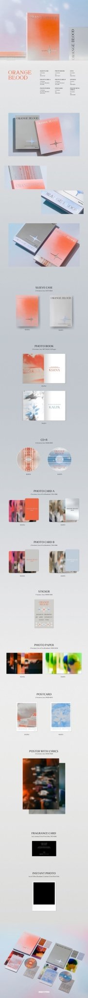 ENHYPEN 5th Mini Album ORANGE BLOOD – album (KALPA (white) / / ) | HobiEgo