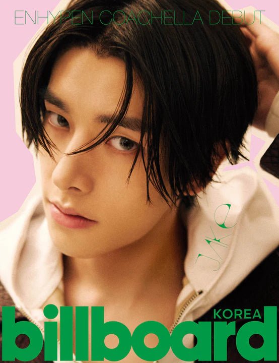 Enhypen Billboard Korea: Enhypen's Coachella Debut Commemorative Limited Edition – magazines (Jake / / ) | HobiEgo