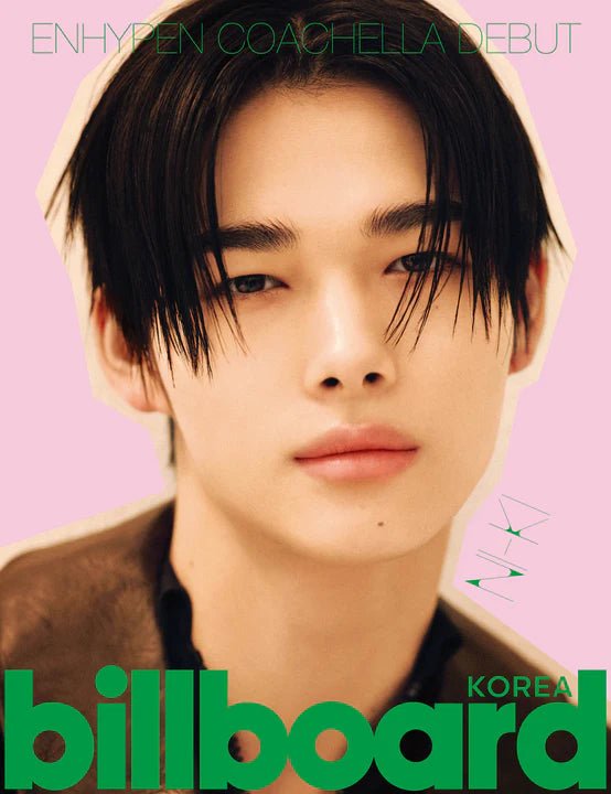 Enhypen Billboard Korea: Enhypen's Coachella Debut Commemorative Limited Edition – magazines (Ni - Ki / / ) | HobiEgo