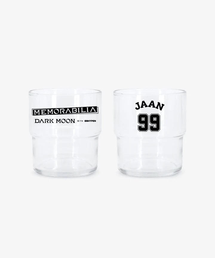 ENHYPEN Memorabilia DARK MOON Special Album Official MD Stack Glass – Cup (Jaan (Jay) / / ) | HobiEgo