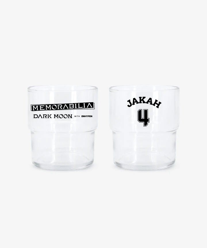 ENHYPEN Memorabilia DARK MOON Special Album Official MD Stack Glass – Cup (Jakah (Jungwon) / / ) | HobiEgo