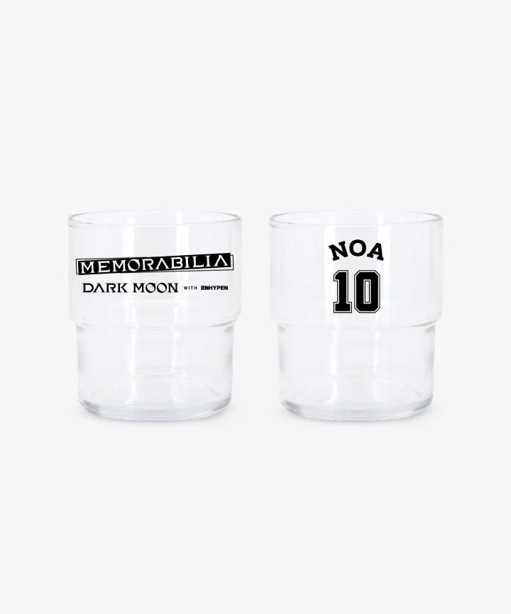ENHYPEN Memorabilia DARK MOON Special Album Official MD Stack Glass – Cup (Noa (Ni - Ki) / / ) | HobiEgo