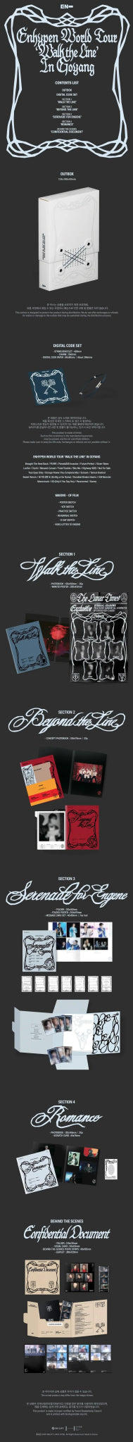 ENHYPEN WORLD TOUR "WALK THE LINE" IN GOYANG – album ( / / ) | HobiEgo