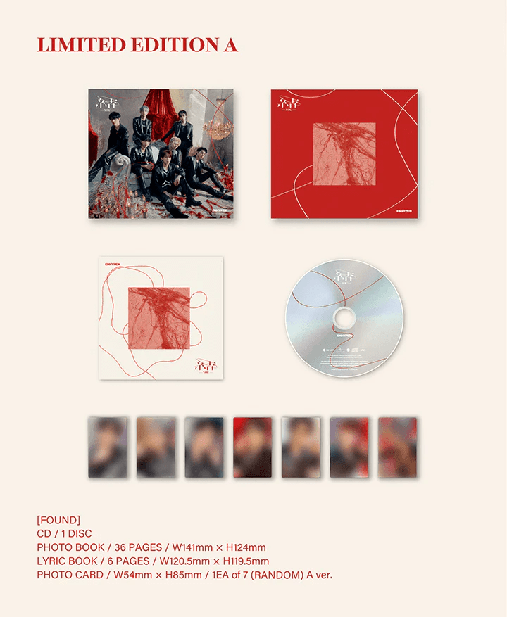 ENHYPEN 結 YOU (Limited Edition A) – album ( / / ) | HobiEgo
