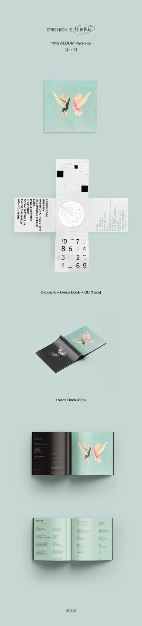 EPIK HIGH 10th Album pt.2 Epik High Is Here 上+下 – album ( / / ) | HobiEgo