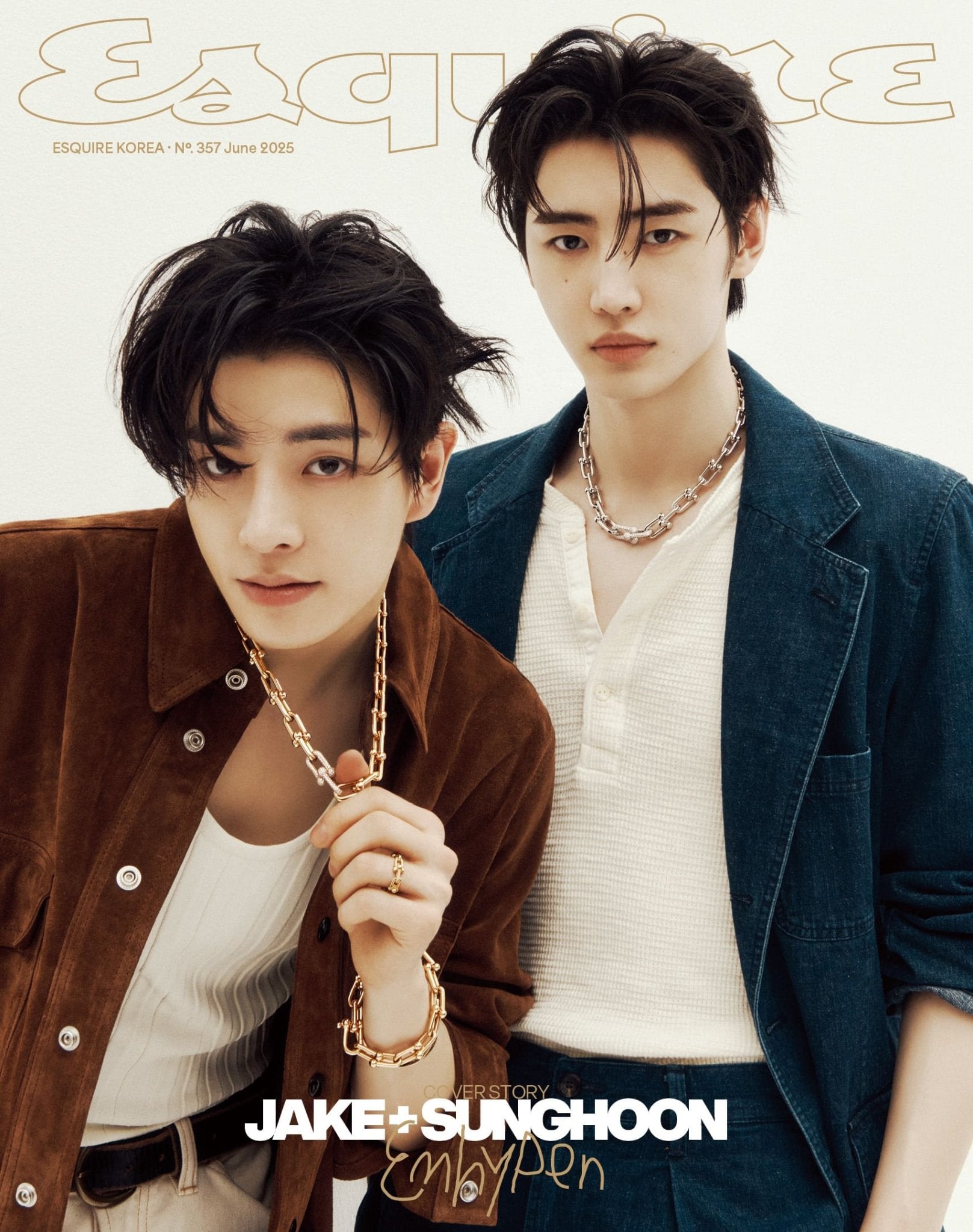 Esquire 2025 June Cover ENHYPEN JAKE & SUNGHOON – magazines (A (JAKE & SUNGHOON) / / ) | HobiEgo