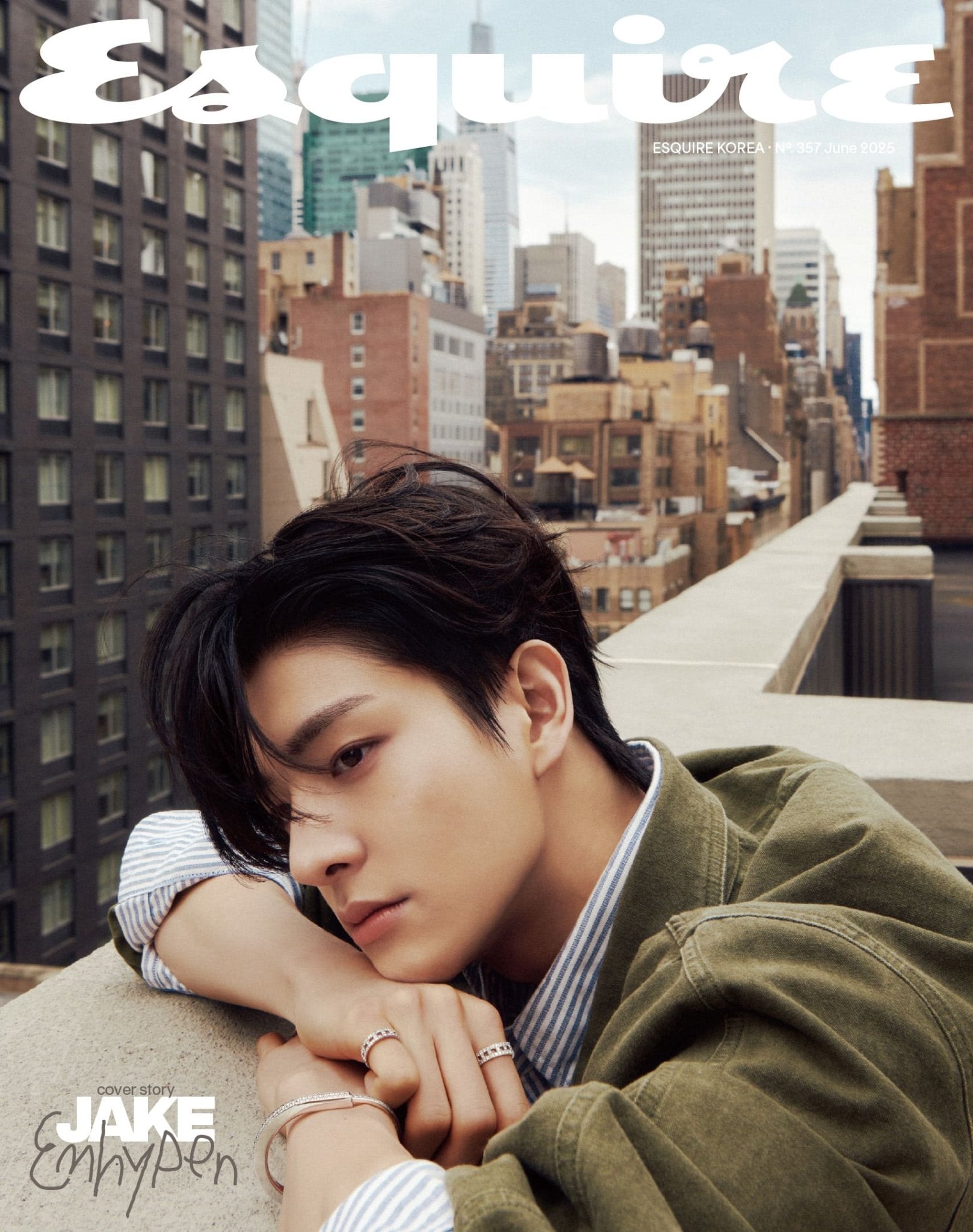 Esquire 2025 June Cover ENHYPEN JAKE & SUNGHOON – magazines (B (JAKE) / / ) | HobiEgo