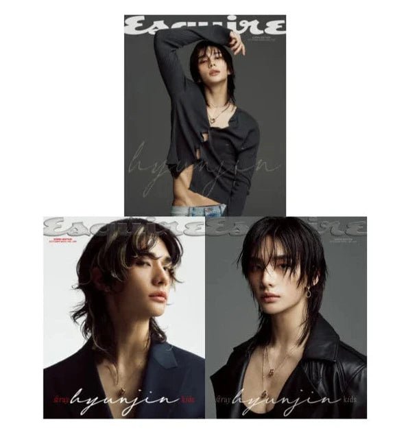 Esquire Magazine 2024 October Stray Kids Hyunjin – magazines (A / / ) | HobiEgo