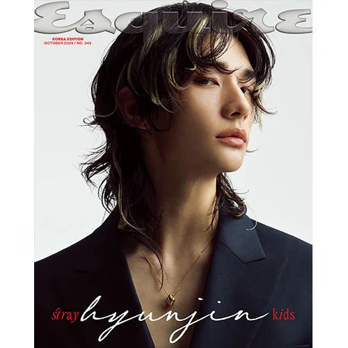 Esquire Magazine 2024 October Stray Kids Hyunjin – magazines (B / / ) | HobiEgo