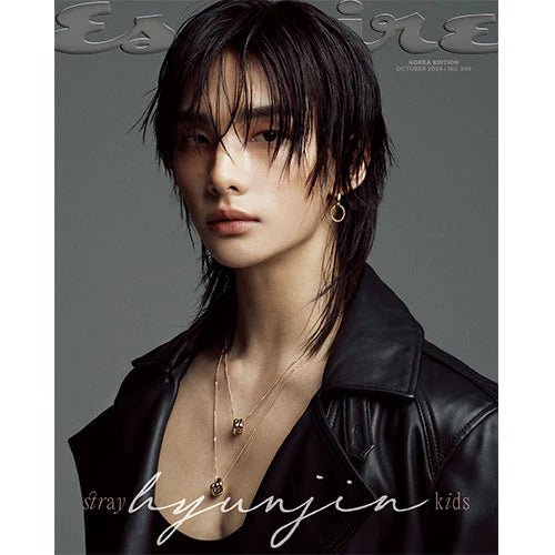 Esquire Magazine 2024 October Stray Kids Hyunjin – magazines (C / / ) | HobiEgo