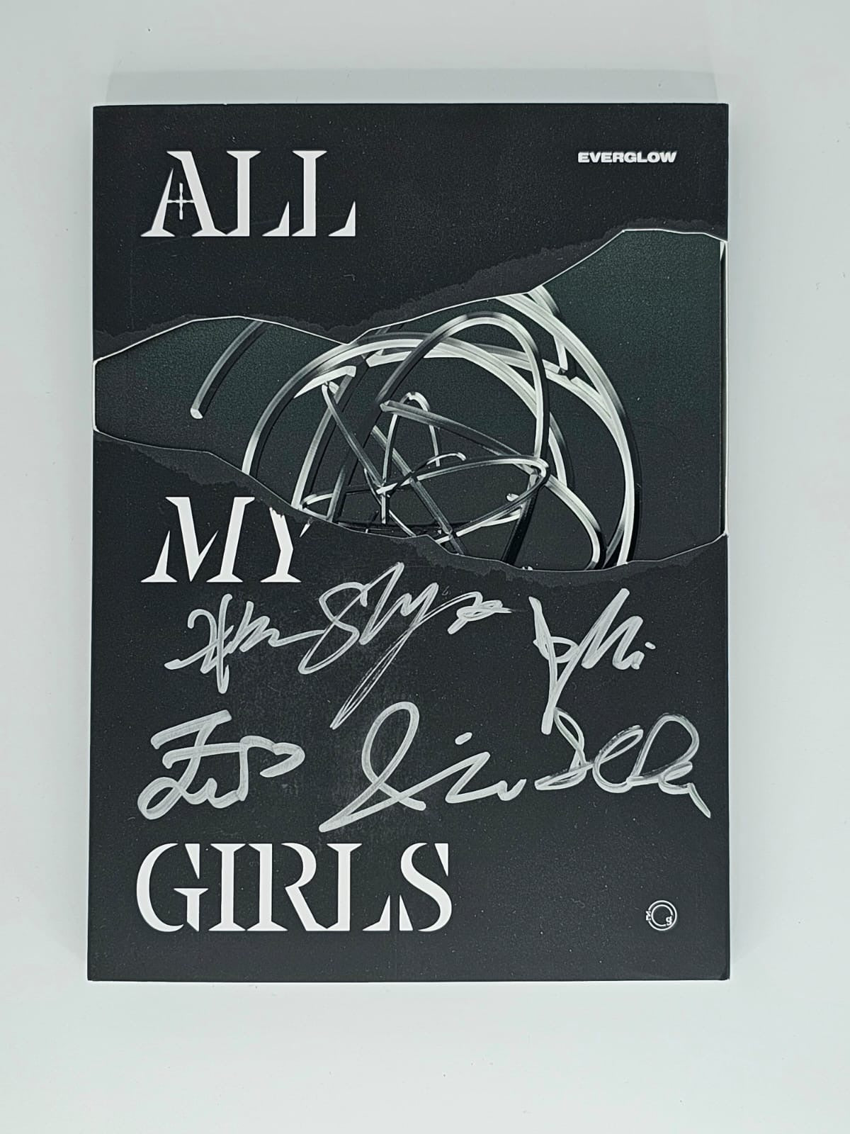 EVERGLOW 4th Single Album ALL MY GIRLS (Signed Edition) – album (Dark / / ) | HobiEgo