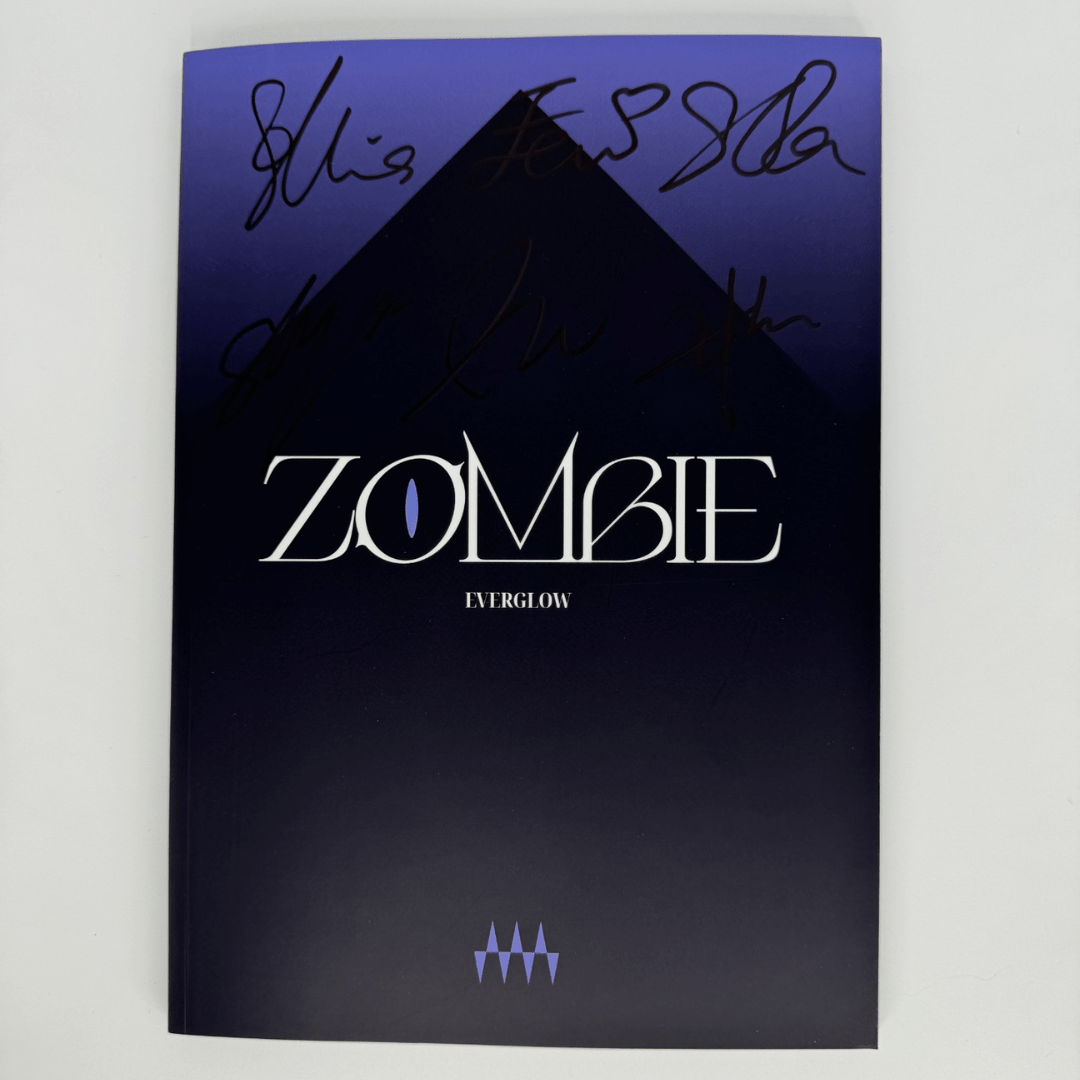 EVERGLOW 5th Single ZOMBIE (Signed Edition) – album (Heart (PURPLE) / / ) | HobiEgo