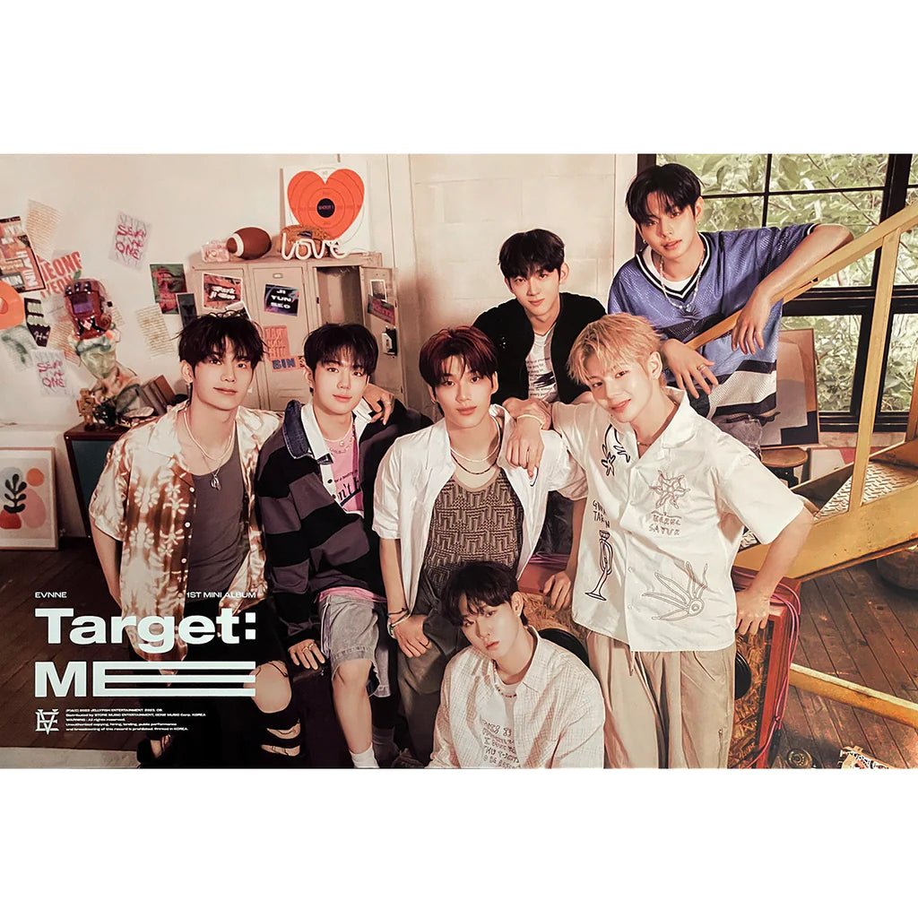 EVNNE 1st Mini Album TARGET ME Poster V – Posters ( / / ) | HobiEgo