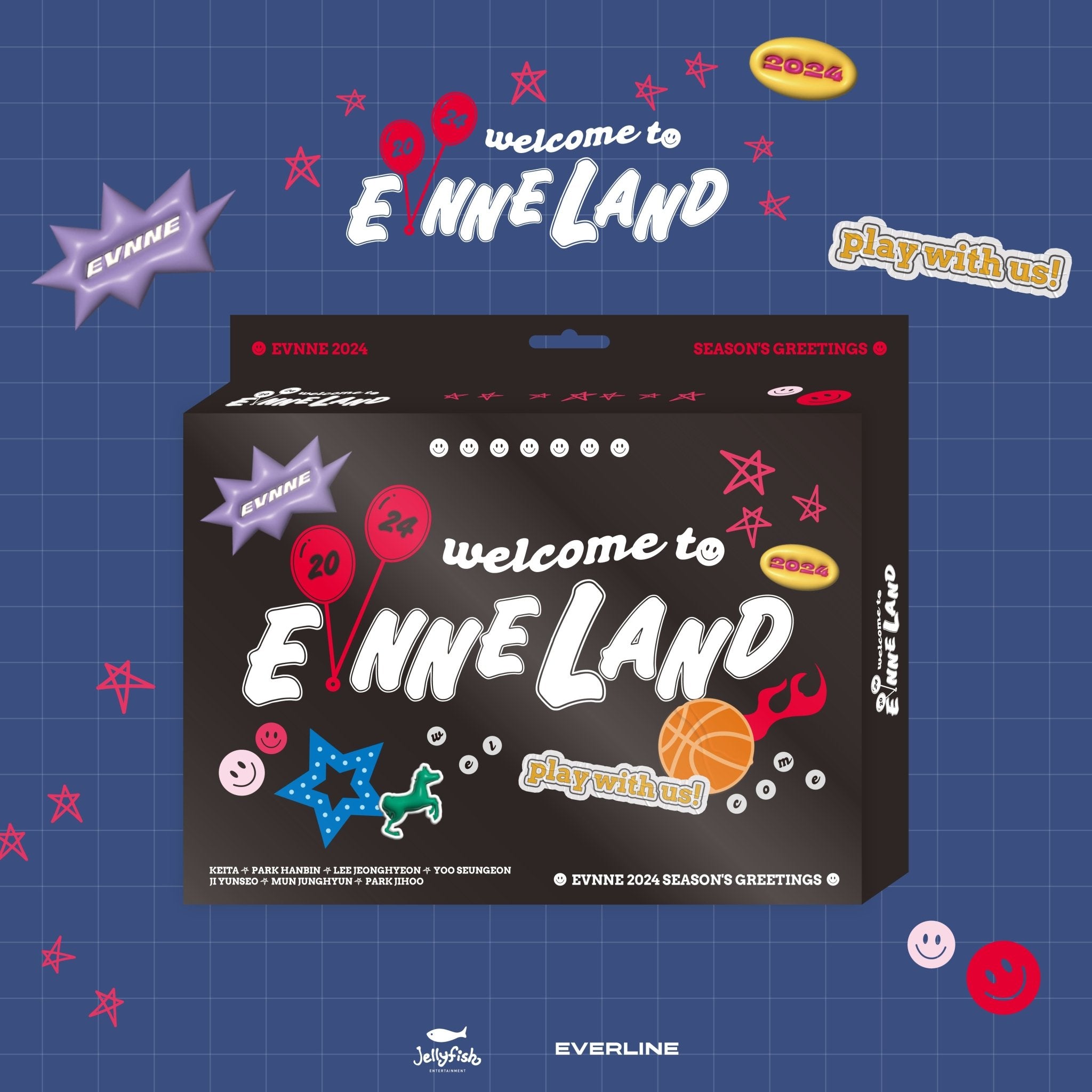 EVNNE 2024 Season's Greetings WELCOME TO EVNNE LAND – Season's Greetings ( / / ) | HobiEgo