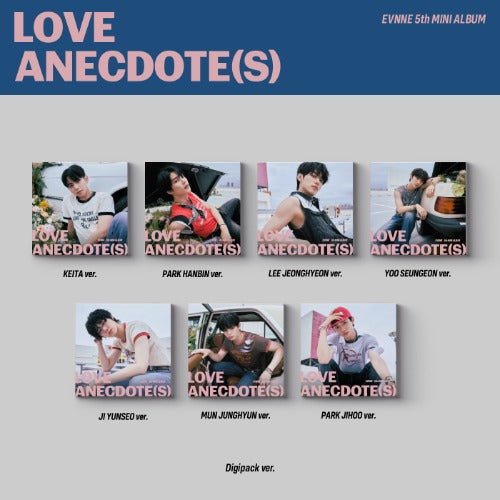 EVNNE 5th Mini Album LOVE ANECDOTE(S) (Digipack Version) – album (Keita / / ) | HobiEgo