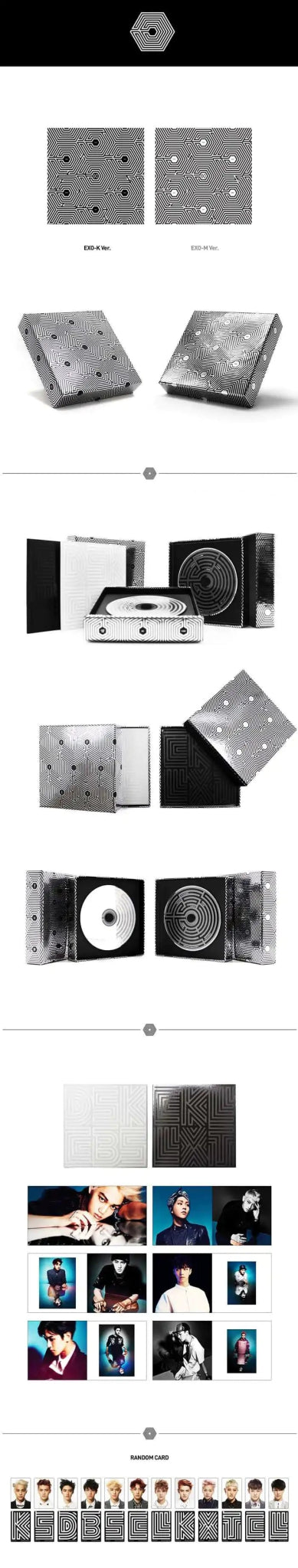EXO 2nd Mini Album OVERDOSE Chinese Version – album (M / / ) | HobiEgo