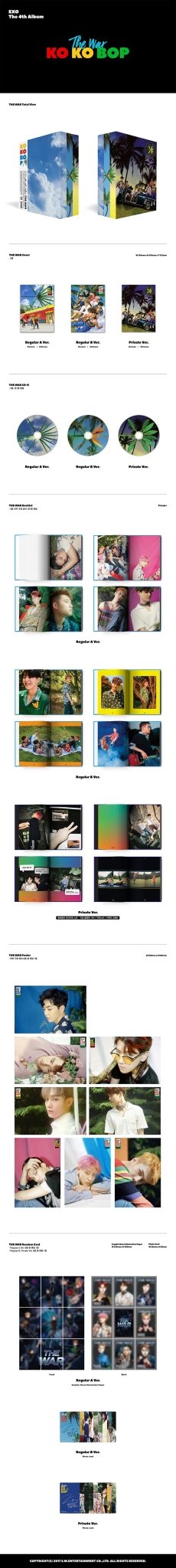 EXO 4th Album THE WAR Chinese Version – album (Regular A / / ) | HobiEgo