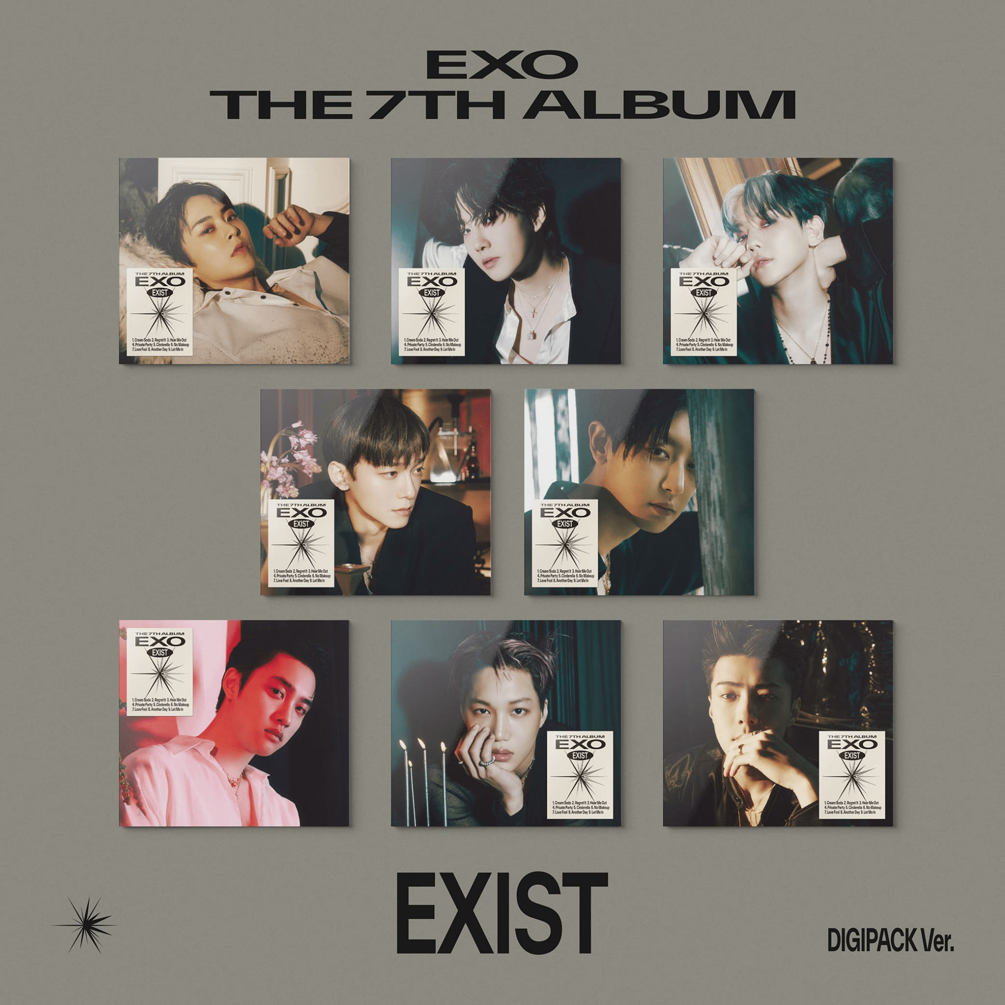 EXO 7th Album EXIST (Digipack Version) – album (Suho / / ) | HobiEgo