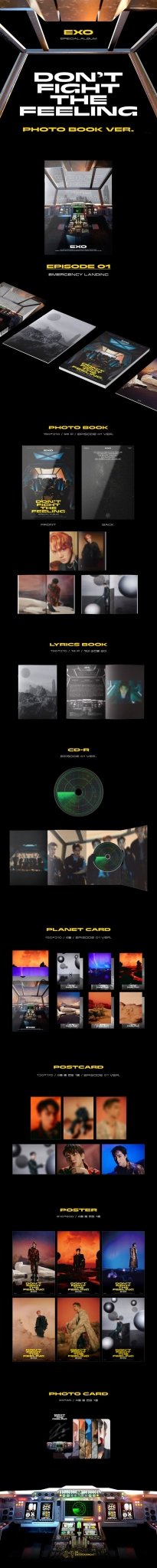 EXO Special Album DON’T FIGHT THE FEELING EPISODE 01 - Emergency Landing – album ( / / ) | HobiEgo