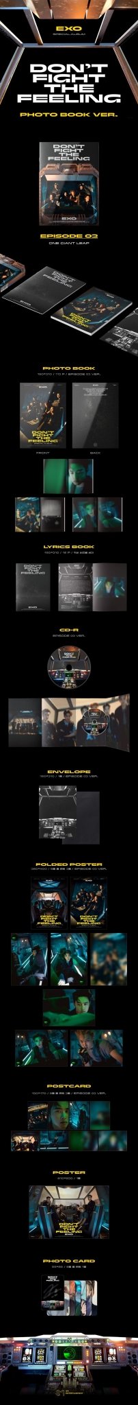 EXO Special Album DON’T FIGHT THE FEELING EPISODE 02 - One Giant Leap – album ( / / ) | HobiEgo